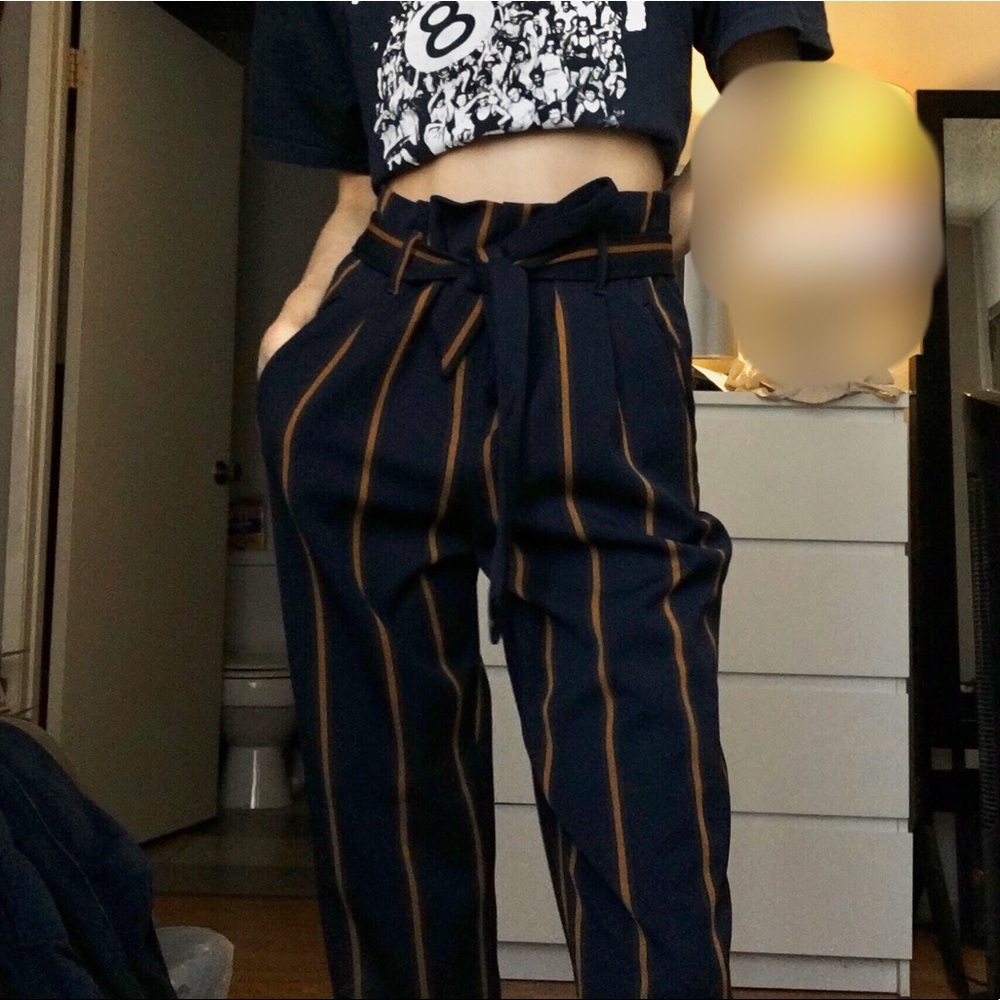 Striped trousers Zara